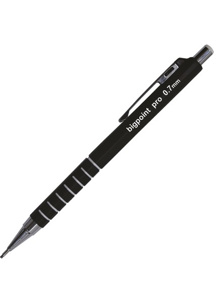 | Pro Versatil Kalem, Metal Uçlu, Yumuşak Altıgen Gövdeli Mekanik Uçlu Kalem, 0.7 mm Beyaz