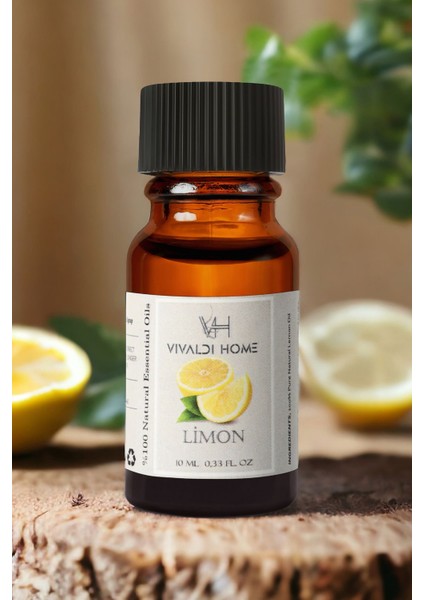 Limon Aromaterapi Uçucu Yağ Esansiyel Buhurdanlık Yağı 10 ml
