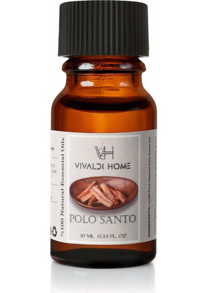 Polo Santo Aromaterapi Uçucu Yağ Esansiyel Buhurdanlık Yağı 10ML