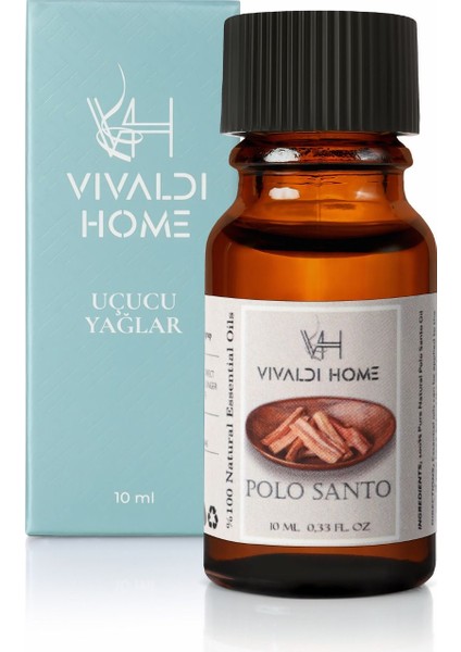 Polo Santo Aromaterapi Uçucu Yağ Esansiyel Buhurdanlık Yağı 10ML