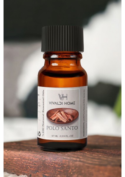 Polo Santo Aromaterapi Uçucu Yağ Esansiyel Buhurdanlık Yağı 10ML