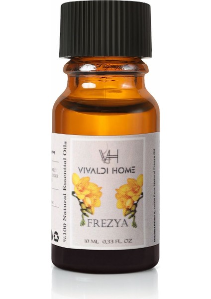 Frezya Çiçeği Aromaterapi Uçucu Yağ Esansiyel Buhurdanlık Yağı 10ML