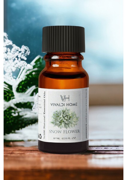 Snow Flower Aromaterapi Uçucu Yağ Esansiyel Buhurdanlık Yağı 10ML