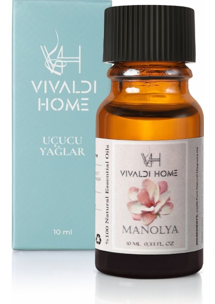 Manolya Çiçeği Aromaterapi Uçucu Yağ Esansiyel Buhurdanlık Yağı 10ML
