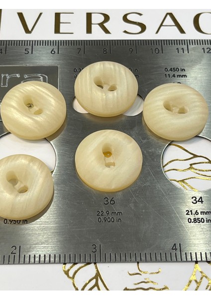 Krem Renk 6lı Kaban Düğme SETI(36BOY) indirimleri