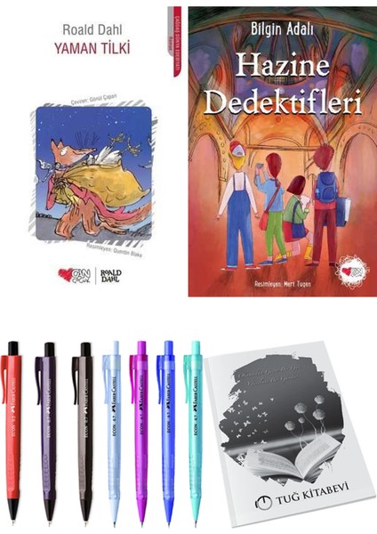Hazine Dedektifleri ve Yaman Tilki 2'li Set + Hediyeli