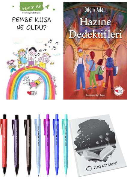 Hazine Dedektifleri ve Pembe Kuşa Ne Oldu? 2'li Set + Hediyeli