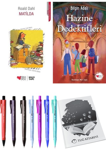 Hazine Dedektifleri ve Matilda 2'li Set + Hediyeli