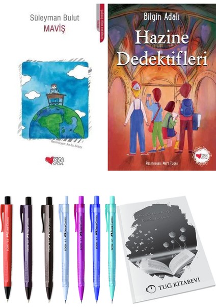 Hazine Dedektifleri ve Maviş 2'li Set + Hediyeli
