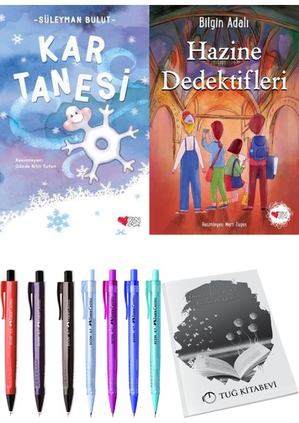 Hazine Dedektifleri ve Kar Tanesi 2'li Set + Hediyeli
