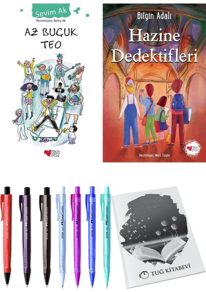 Hazine Dedektifleri ve Az Buçuk Teo 2'li Set + Hediyeli