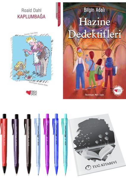 Hazine Dedektifleri ve Kaplumbağa 2'li Set + Hediyeli
