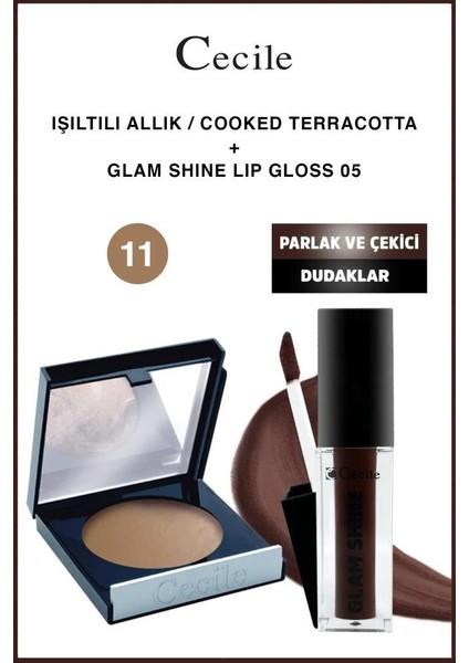 Işıltılı Yanaklar ve Parlak Çekici Dudaklar Serisi 11-05