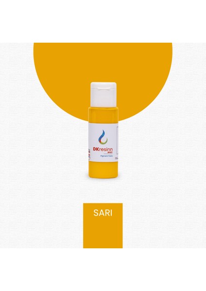 Epoksi Bazlı Sıvı Pigment Sarı