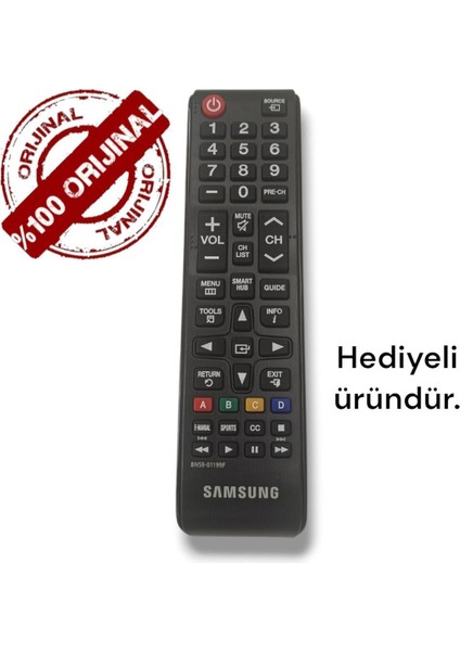 BN59-01315G Orijinal Smart Hub Tuş LCD LED Tv Kumandası