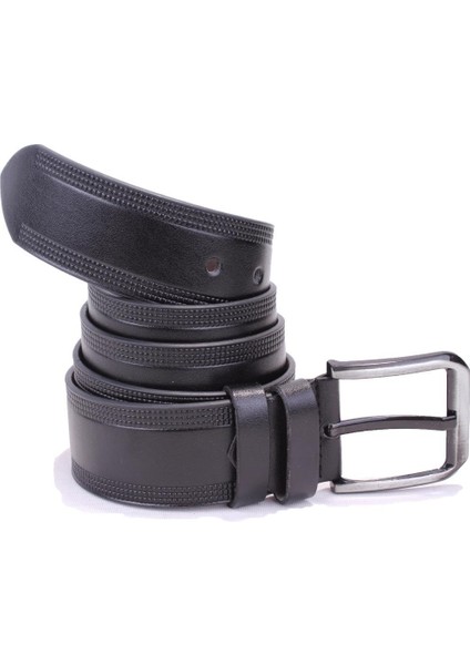 DMK26-453 Siyah 4.5 cm Suni Deri Erkek Kemer fiyatları