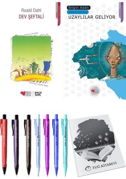 Uzaylılar Geliyor ve Dev Şeftali 2'li Set + Hediyeli