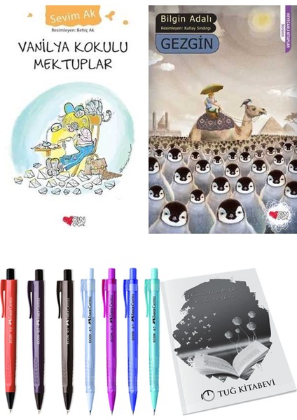 Gezgin ve Vanilya Kokulu Mektuplar 2'li Set + Hediyeli
