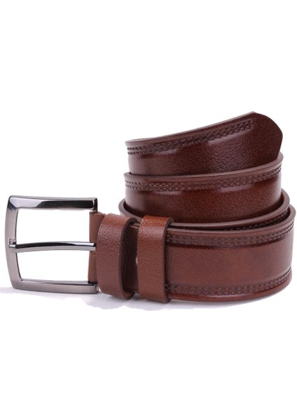 DMK26-468DG Kahve 4 cm Hakiki Deri Erkek Kemer fiyatları
