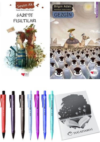 Gezgin ve Gazete Fısıltıları 2'li Set + Hediyeli