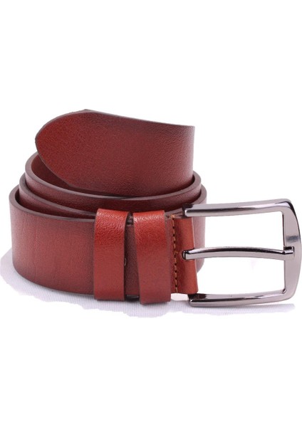 DMK26-467DG Taba 4 cm Hakiki Deri Erkek Kemer