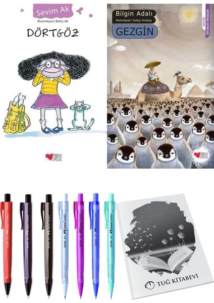 Gezgin ve Dörtgöz 2'li Set + Hediyeli