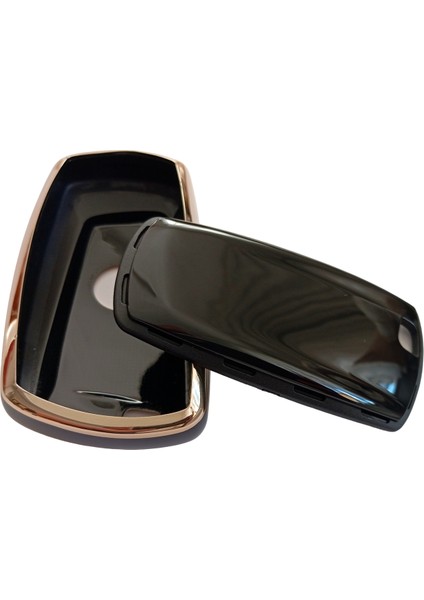 Bmw F Serisi Cas4 Smart Anahtar Kumanda Kılıfı Oto Anahtarlık Siyah Gold fırsatları