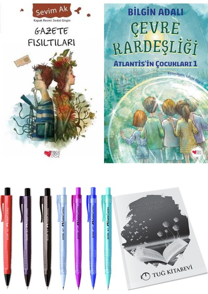 Çevre Kardeşliği ve Gazete Fısıltıları 2'li Set + Hediyeli