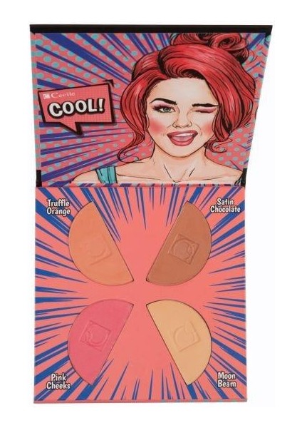 Kasım Ayına Özel Kırmızı Dudaklar Pembe Yanaklar Keskin Bakışlar Makyaj Seti fırsatları