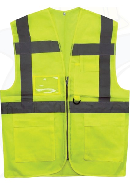 Mühendis Ikaz Yeleği 3 Cepli