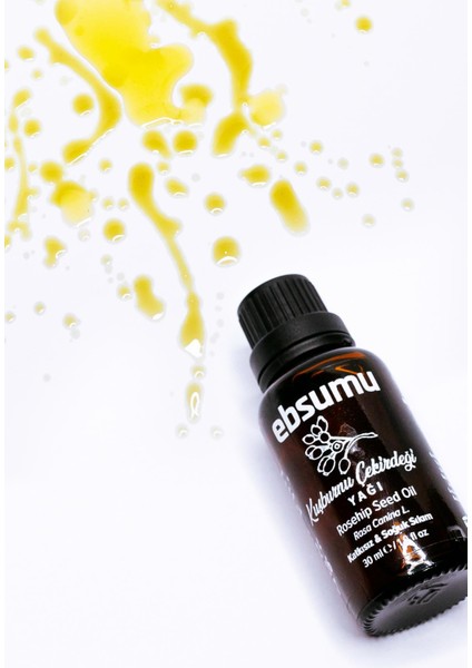 Kuşburnu Çekirdeği Yağı 30 ml | Yoğun Besleyici Cilt Bakımı | %100 Doğal