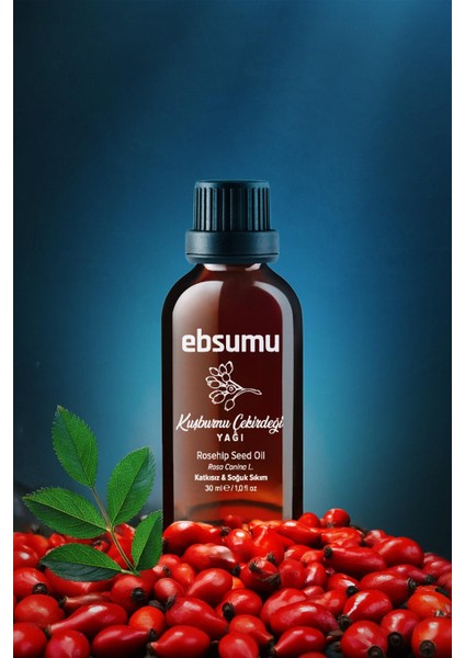 Kuşburnu Çekirdeği Yağı 30 ml | Yoğun Besleyici Cilt Bakımı | %100 Doğal