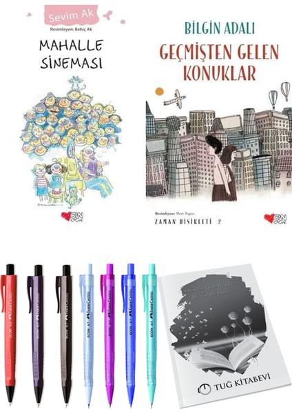 Zaman Bisikleti 2 Geçmişten Gelen Konuklar ve Mahalle Sineması 2'li Set + Hediyeli