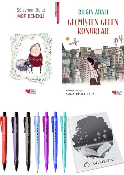 Zaman Bisikleti 2 Geçmişten Gelen Konuklar ve Mor Benekli 2'li Set + Hediyeli