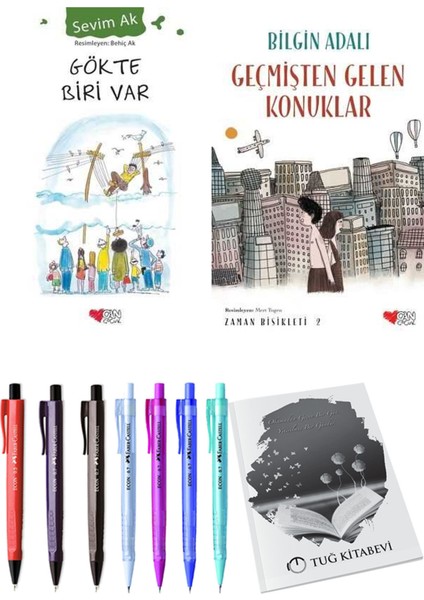 Zaman Bisikleti 2 Geçmişten Gelen Konuklar ve Gökte Biri Var 2'li Set + Hediyeli