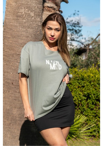 Baskılı Tişört Oversize / Geniş Kesim Unisex Model