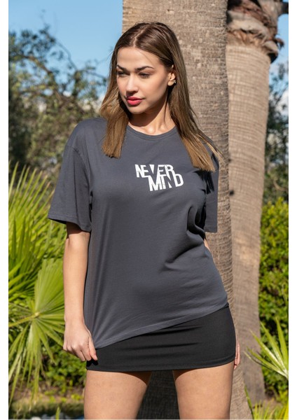 Baskılı Tişört Oversize / Geniş Kesim Unisex Model