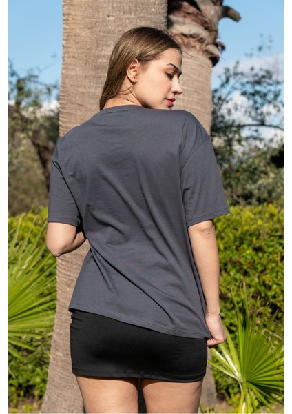 Baskılı Tişört Oversize / Geniş Kesim Unisex Model fırsatları