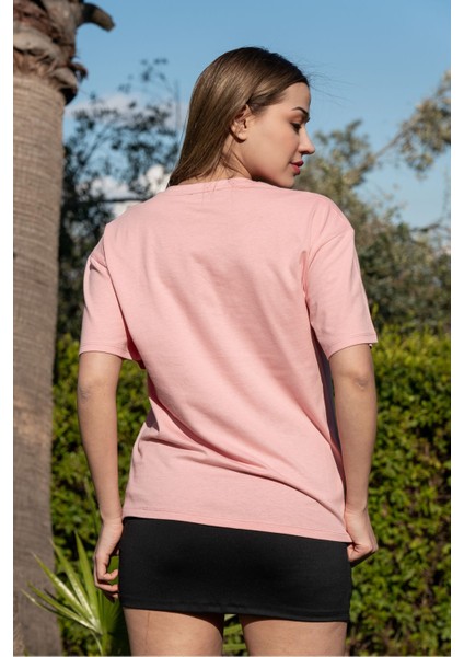 Baskılı Tişört Oversize / Geniş Kesim Unisex Model