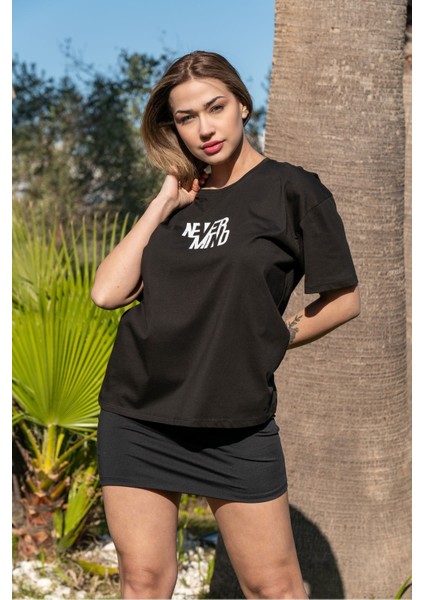 Baskılı Tişört Oversize / Geniş Kesim Unisex Model