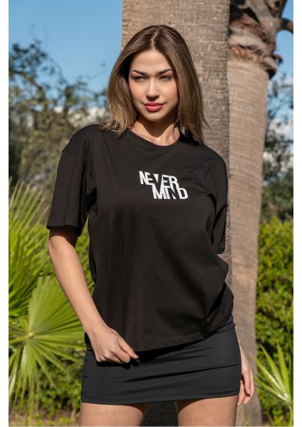 Baskılı Tişört Oversize / Geniş Kesim Unisex Model