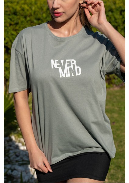 Baskılı Tişört Oversize / Geniş Kesim Unisex Model