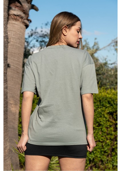 Baskılı Tişört Oversize / Geniş Kesim Unisex Model