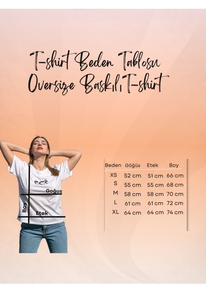 Baskılı Tişört Oversize / Geniş Kesim Unisex Model indirimleri