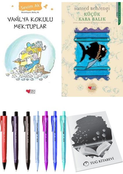 Küçük Kara Balık ve Vanilya Kokulu Mektuplar 2'li Set + Hediyeli