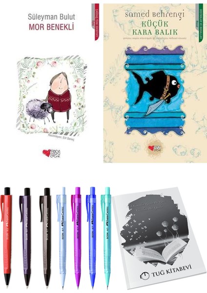 Küçük Kara Balık ve Mor Benekli 2'li Set + Hediyeli