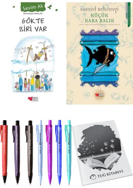 Küçük Kara Balık ve Gökte Biri Var 2'li Set + Hediyeli