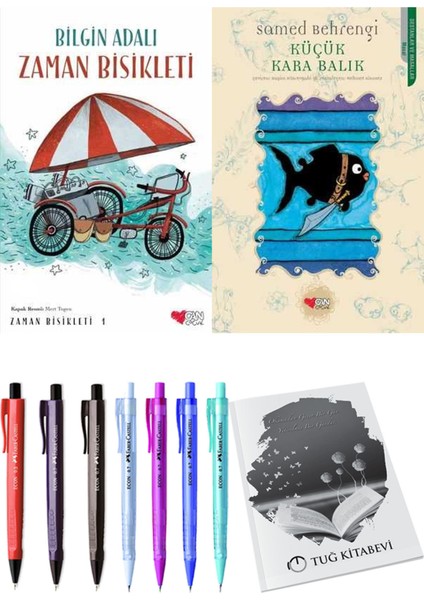 Küçük Kara Balık ve Zaman Bisikleti 1 2'li Set + Hediyeli