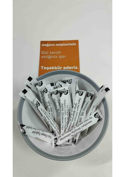 Aydopak Müslüm Baba Sözleri Stick Toz Şeker 3 GR/100 Adet