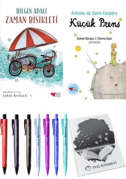 Küçük Prens ve Zaman Bisikleti 1 2'li Set + Hediyeli